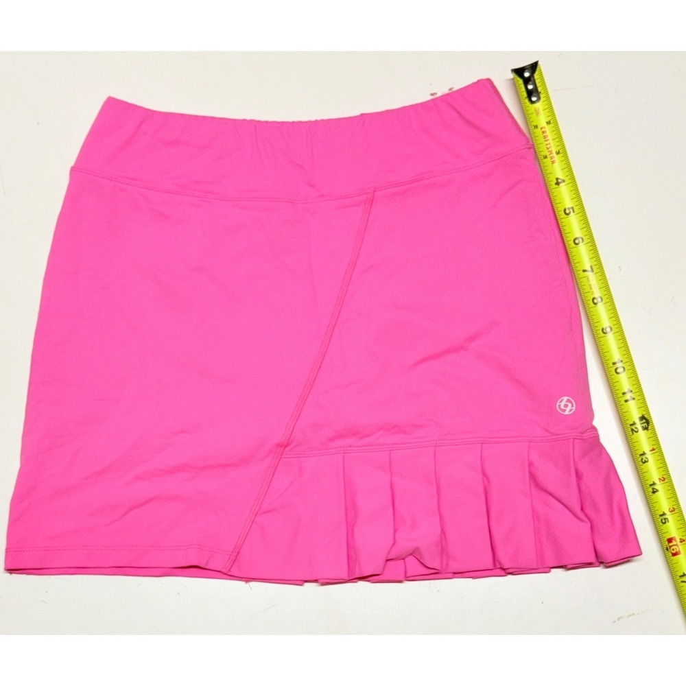 Lija Womens‎ Hot Pink Pleated Athletic Tennis Golf Skort Size Small S/P